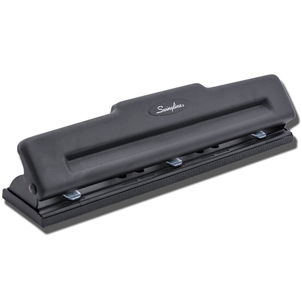 Black, Tools & Gadgets, Art & School, Swingline, Acco, Semi-adjustable, 3-hole punch, 2772